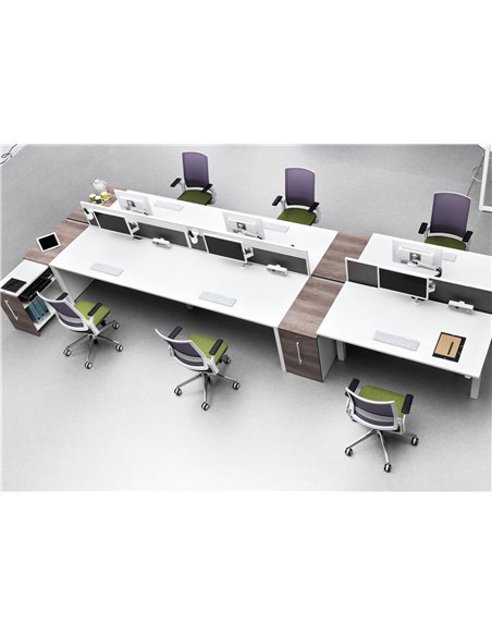Кресло ECOFLEX WHITE (ECF 740) для оператора