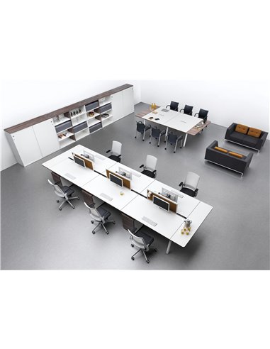 Кресло ECOFLEX WHITE (ECF 740) для оператора