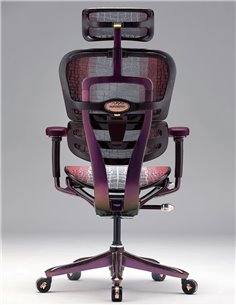 Крісло Ergohuman HC Suparnin Purple & Red 2