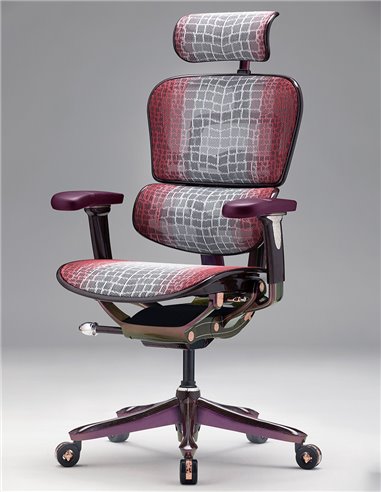Кресло Ergohuman HC Suparnin Purple & Red