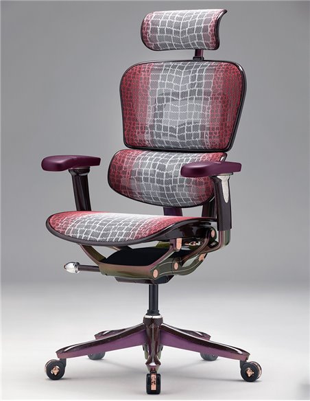 Крісло Ergohuman HC Suparnin Purple & Red