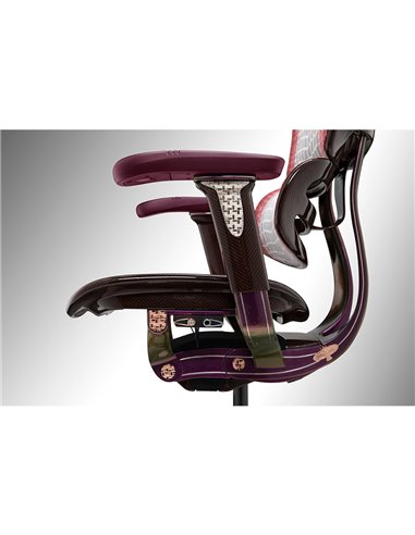 Крісло Ergohuman HC Suparnin Purple & Red