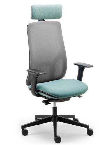 Кресло SOKOA EMAN NR87 BLACK, эргономичное