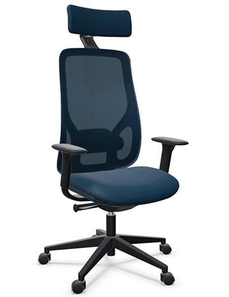 Крісло SOKOA EMAN NR87 BLACK, ергономічне