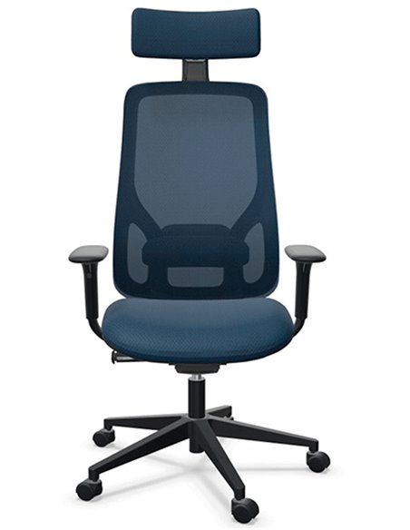 Крісло SOKOA EMAN NR87 BLACK, ергономічне