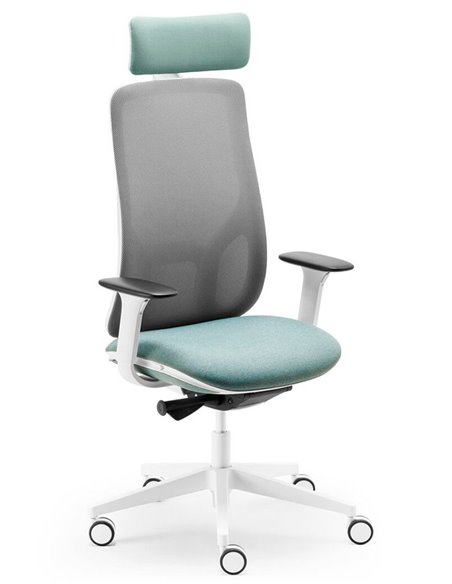 Кресло SOKOA EMAN NL87 WHITE, эргономичное
