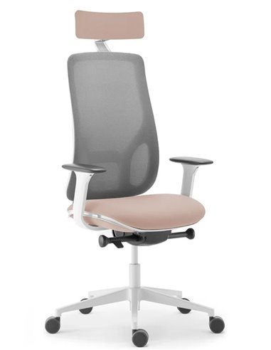 Кресло SOKOA EMAN NL87 WHITE, эргономичное