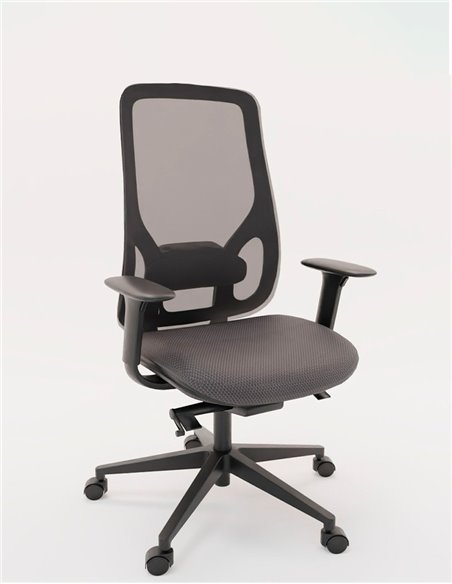 Крісло SOKOA EMAN NR86 BLACK, ергономічне