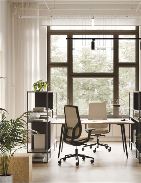 Кресло SOKOA EMAN NR86 BLACK, эргономичное