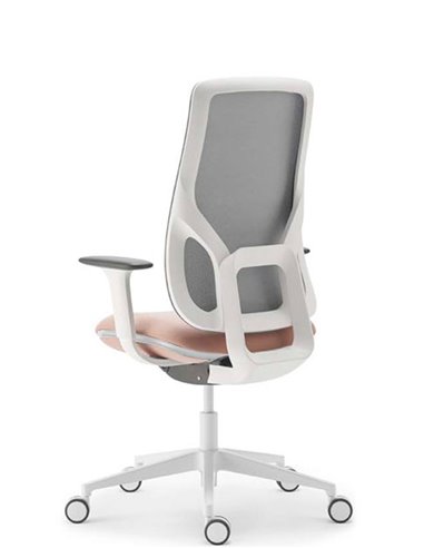 Кресло SOKOA EMAN NL86 WHITE, эргономичное