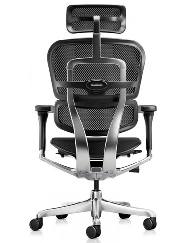 Крісло ERGOHUMAN ELITE 2 (EHE2-AB-HBM-F-5D-L), ергономічне, з тканинним сидінням