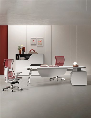 Кресло KRESLALUX FLAMINGO GREY, эргономичное