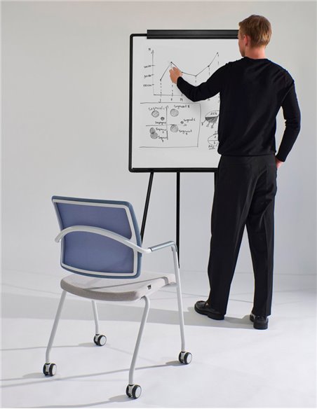 Крісло LD SEATING ARCUS 251-N8 для відвідувачів, на ніжках