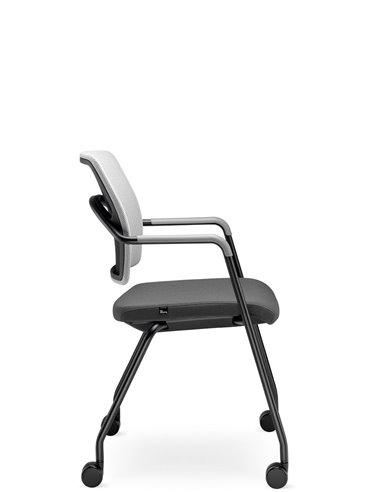 Кресло LD SEATING ARCUS 250-N1, RU60 для посетителей, на колесах