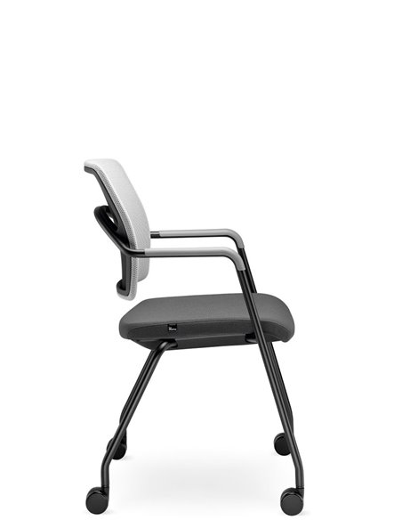 Кресло LD SEATING ARCUS 250-N1, RU60 для посетителей, на колесах