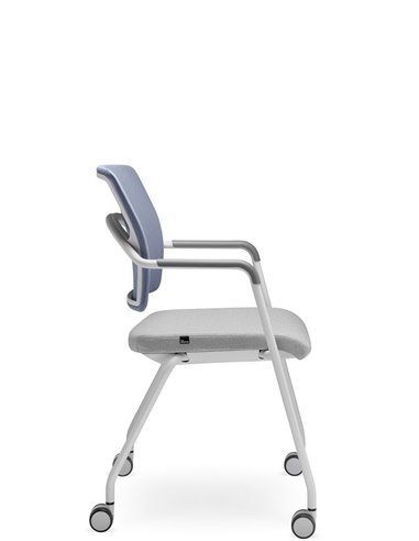 Кресло LD SEATING ARCUS 251-N8, RU60 для посетителей, на колесах