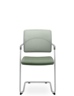 Кресло LD SEATING ARCUS 251-Z-N8 для посетителей, на полозьях 2