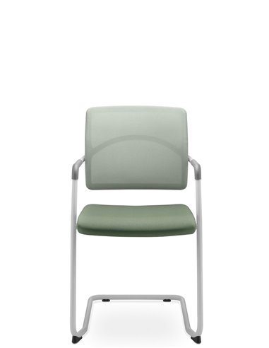 Кресло LD SEATING ARCUS 251-Z-N8 для посетителей, на полозьях