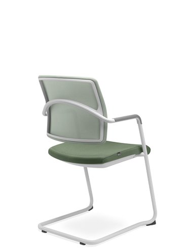 Крісло LD SEATING ARCUS 251-Z-N8 для відвідувачів, на полозах