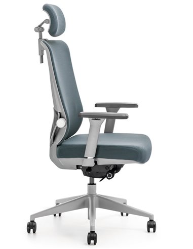 Кресло KRESLALUX M6-GAS GREY, эргономичное
