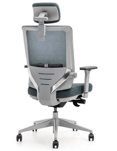 Кресло KRESLALUX M6-GAS GREY, эргономичное