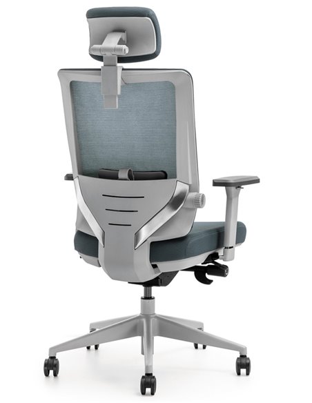 Кресло KRESLALUX M6-GAS GREY, эргономичное