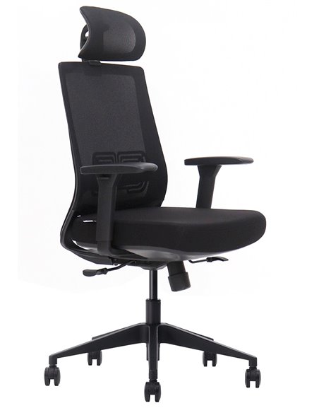 Кресло KRESLALUX HOLDER BLACK, эргономичное