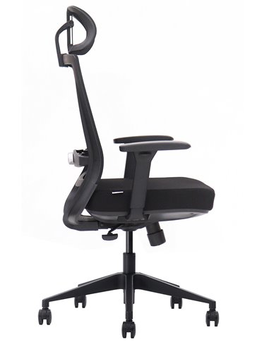 Крісло KRESLALUX HOLDER BLACK, ергономічне