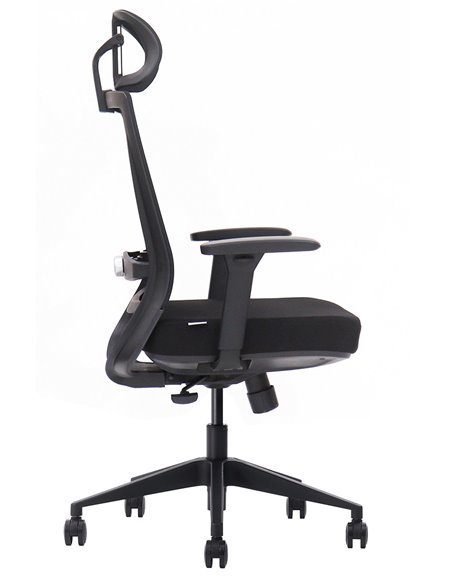 Кресло KRESLALUX HOLDER BLACK, эргономичное