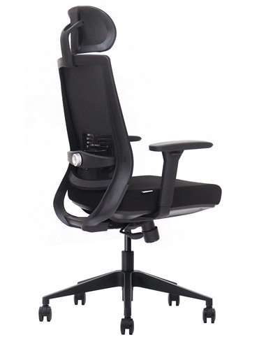Крісло KRESLALUX HOLDER BLACK, ергономічне
