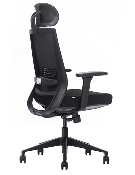 Кресло KRESLALUX HOLDER BLACK, эргономичное