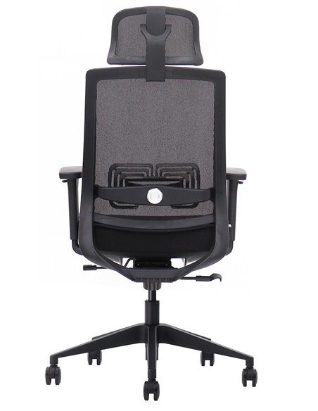 Кресло KRESLALUX HOLDER BLACK, эргономичное