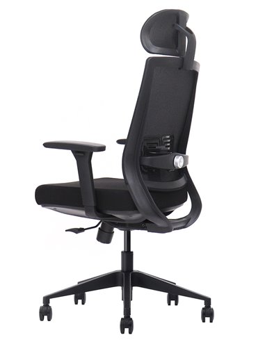 Кресло KRESLALUX HOLDER BLACK, эргономичное