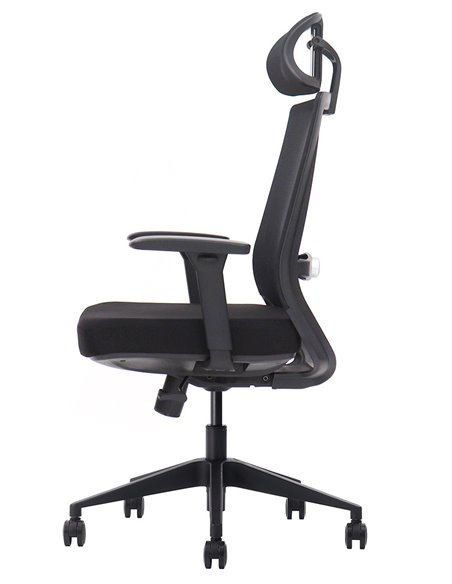 Кресло KRESLALUX HOLDER BLACK, эргономичное