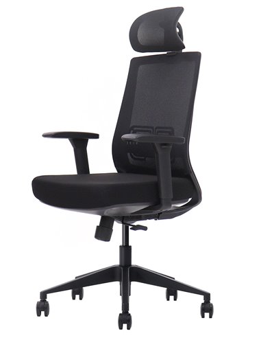 Кресло KRESLALUX HOLDER BLACK, эргономичное