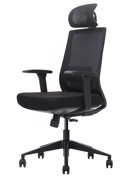 Кресло KRESLALUX HOLDER BLACK, эргономичное