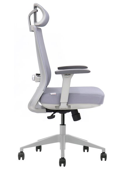 Кресло KRESLALUX HOLDER GREY, эргономичное