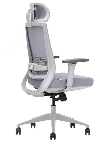 Кресло KRESLALUX HOLDER GREY, эргономичное