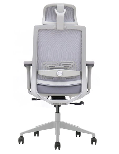 Кресло KRESLALUX HOLDER GREY, эргономичное