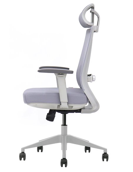 Кресло KRESLALUX HOLDER GREY, эргономичное