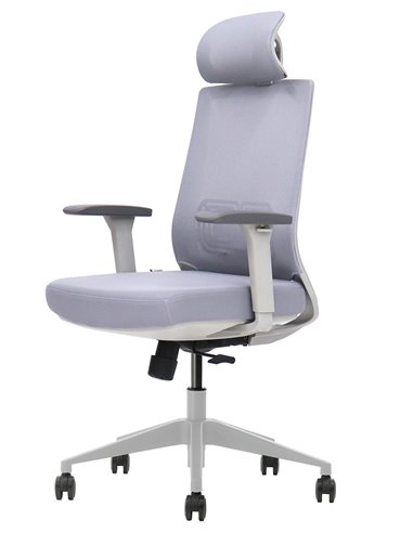 Кресло KRESLALUX HOLDER GREY, эргономичное