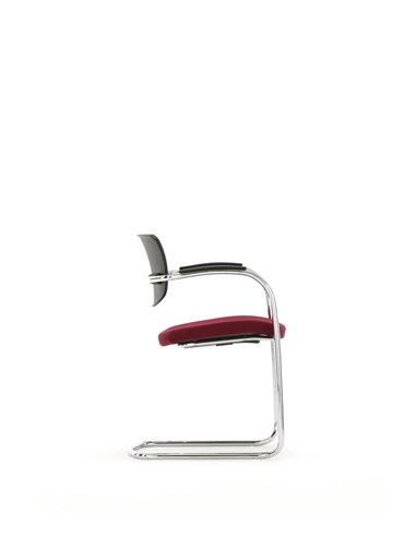 Стул TORASEN CONTOUR C506 для посетителя, на полозьях