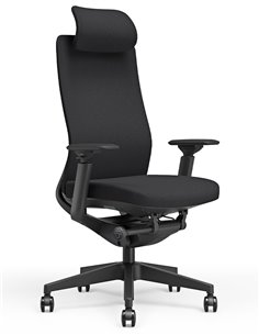 Кресло KRESLALUX GRAPHIS 8016-A BLACK, эргономичное
