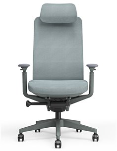 Кресло KRESLALUX GRAPHIS 8016-A DARK GREY, эргономичное 2