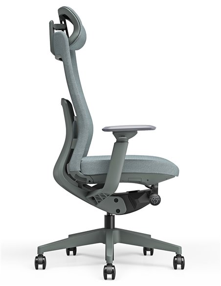 Кресло KRESLALUX GRAPHIS 8016-A DARK GREY, эргономичное
