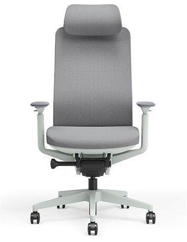 Кресло KRESLALUX GRAPHIS 8016-A LIGHT GREY, эргономичное