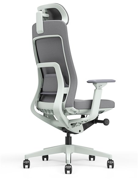 Крісло KRESLALUX GRAPHIS 8016-A LIGHT GREY, ергономічне