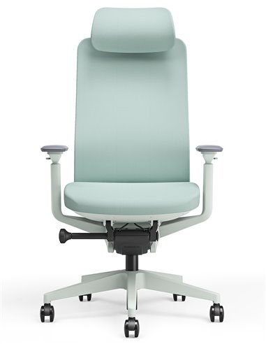 Крісло KRESLALUX GRAPHIS 8016-A LIGHT GREY, ергономічне
