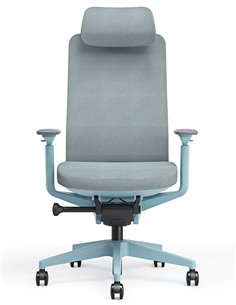 Крісло KRESLALUX GRAPHIS 8016-A SNOWY BLUE, ергономічне 2