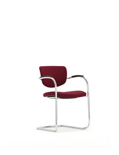 Стул TORASEN CONTOUR C516 для посетителя, на полозьях